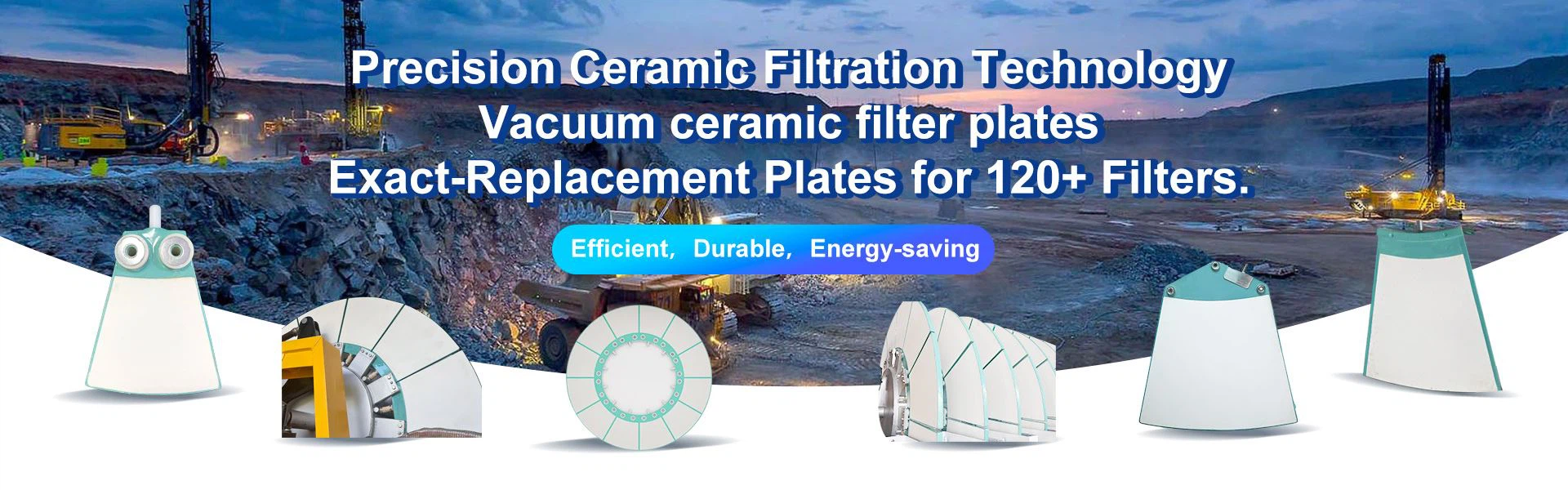 Vacuum Ceramic Filter Plates